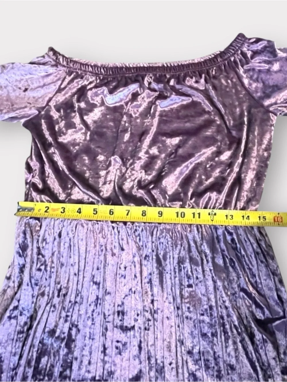 Off-Shoulder Midi Dress Lilac Purple | Suggested Fit L/XL Cocktail Crush Velvet